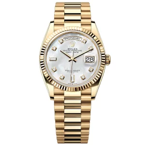 Rolex Day-Date 36 Oyster, 36 mm, yellow gold Reference 128238