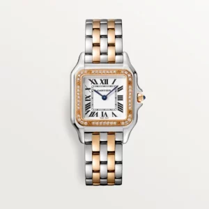 CARTIER PANTHERE Rose Gold Mix Diamond 30mm