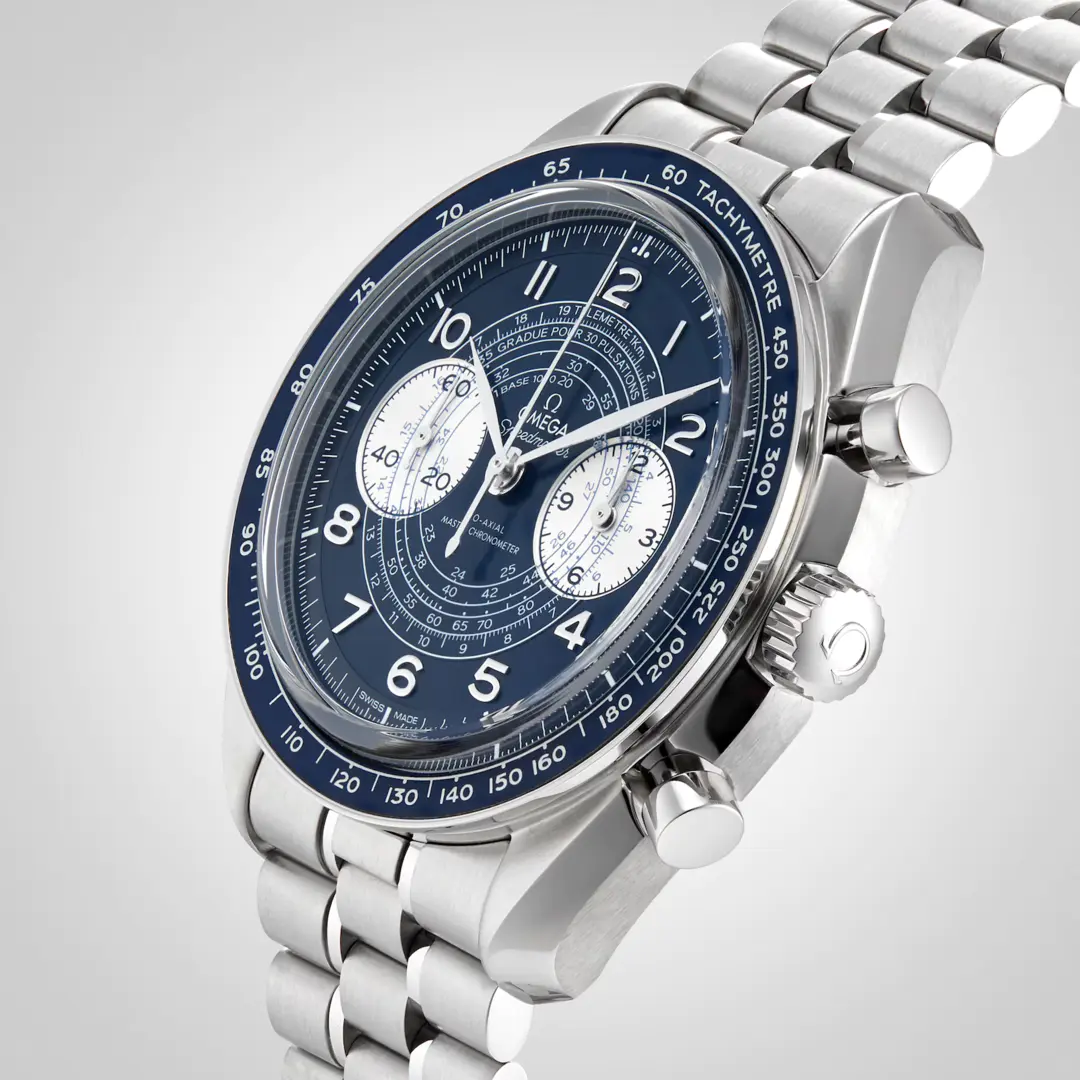 OMEGA Speedmaster Chronoscope 43mm Blue Dial Men's Chronograph Bracelet Watch - Image 3