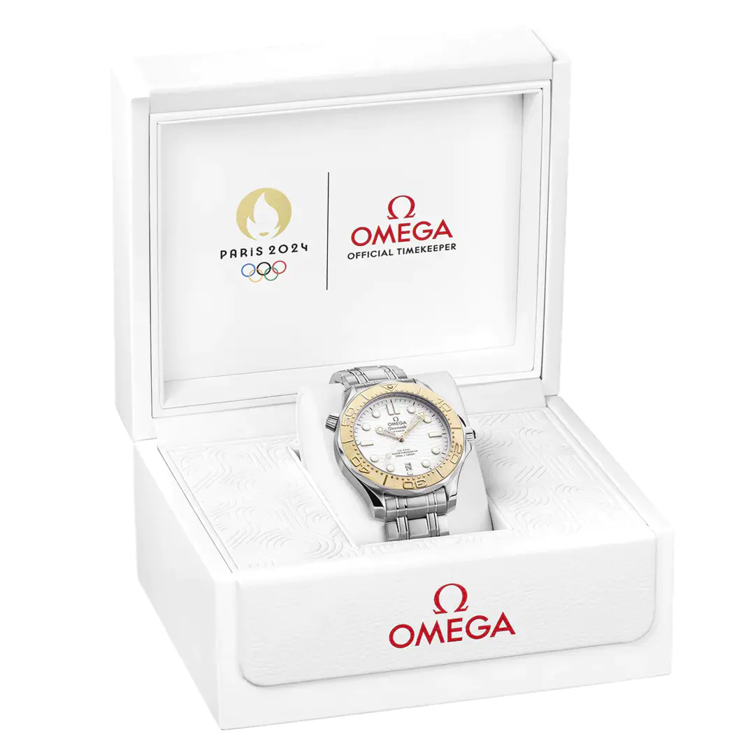 OMEGA Seamaster Diver 300m 42mm 'Paris 2024 Olympics' Edition Watch - Image 3