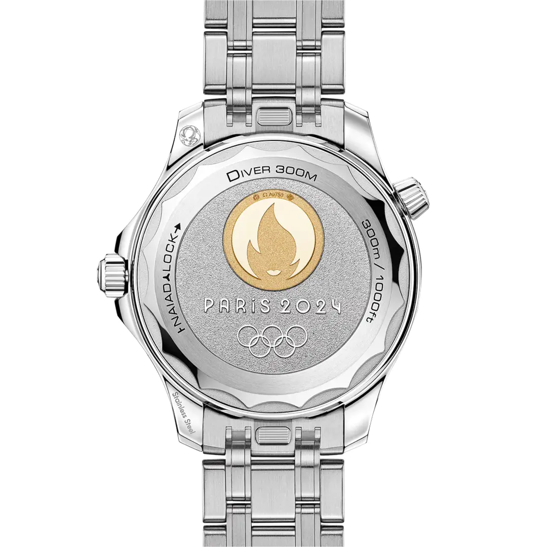 OMEGA Seamaster Diver 300m 42mm 'Paris 2024 Olympics' Edition Watch - Image 2
