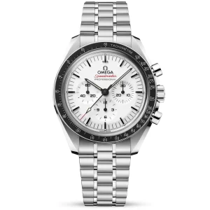 4b0e04c92c554c5ea1e0a16737caebb5 OMEGA Speedmaster Moonwatch 42mm White Dial Men's Bracelet Watch