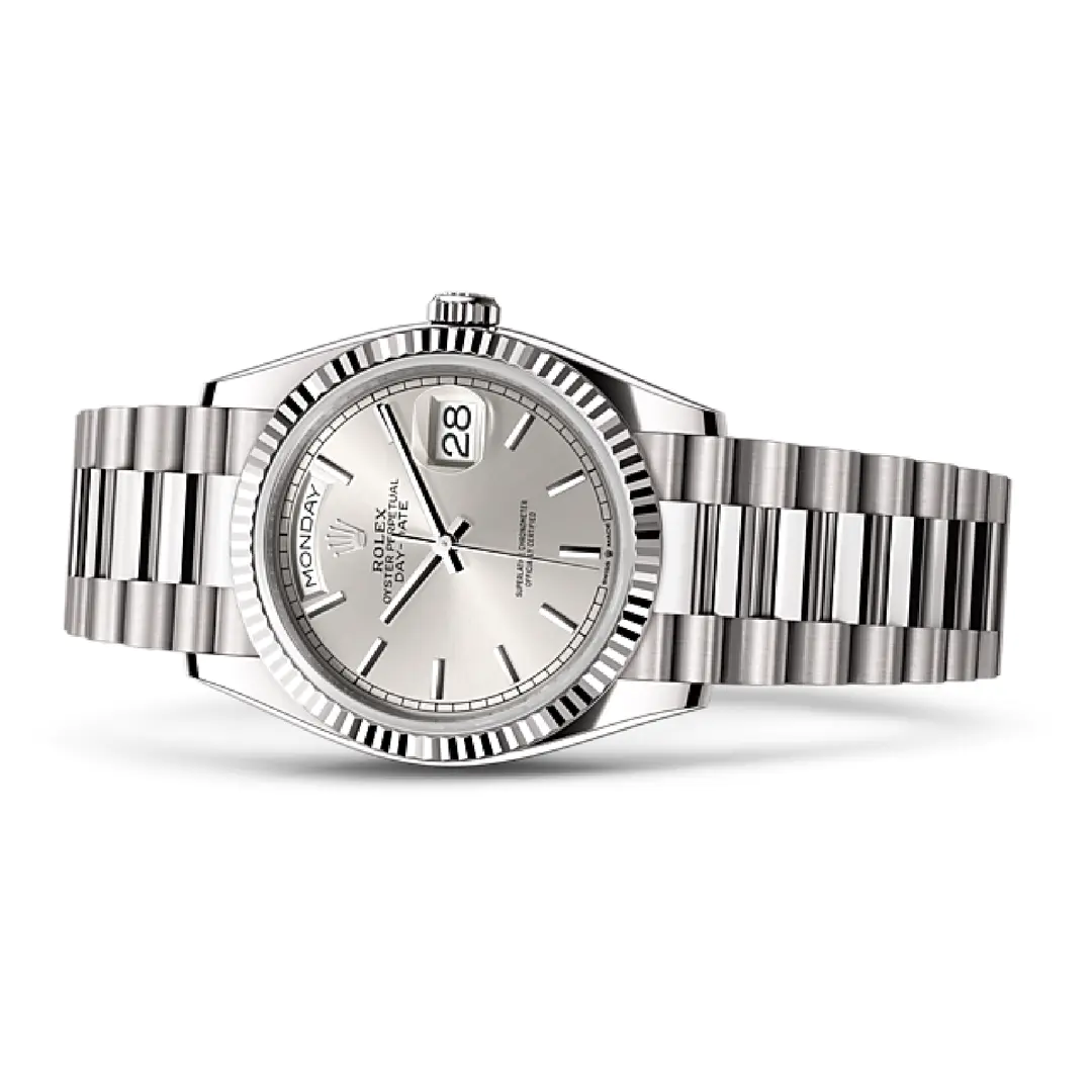 Rolex DAY-DATE Oyster, 36 mm, white gold M128239-0005 - Image 2