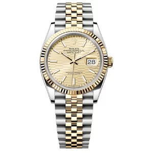 Rolex DATEJUST Oyster, 36 mm, Oystersteel and yellow gold M -0039