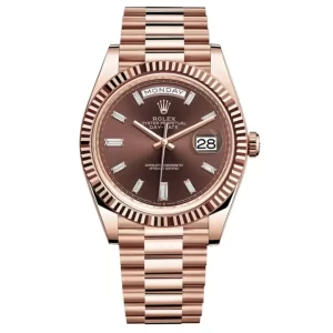 Rolex Day-Date 40 Oyster, 40 mm, Everose gold Reference 228235