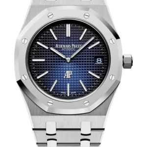 74327d145e76422d9f590d13154d021c ROYAL OAK “JUMBO” Smoked Blue Dial 39mm