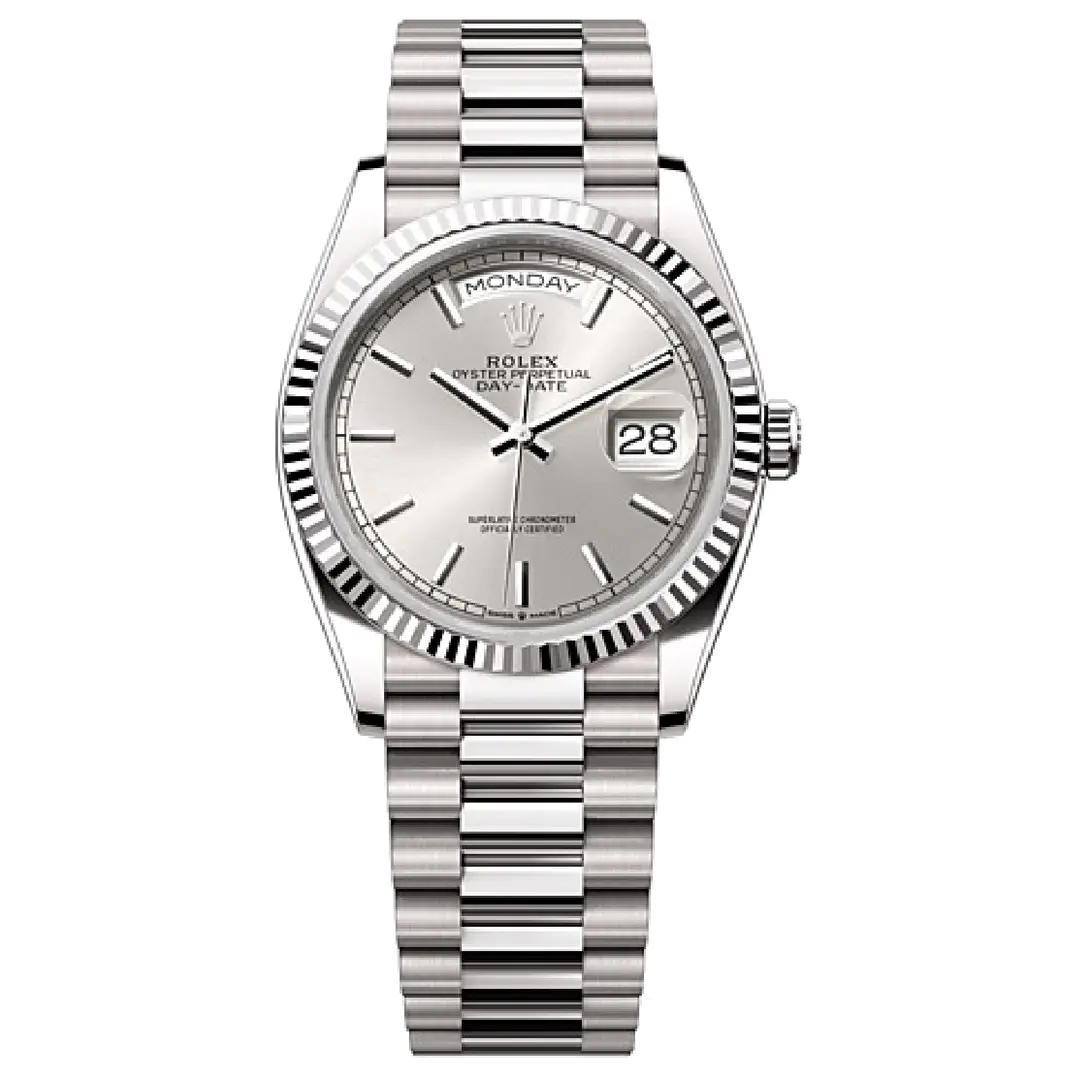 Rolex DAY-DATE Oyster, 36 mm, white gold M128239-0005