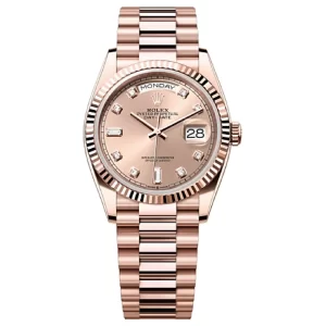 Rolex DAY-DATE Oyster, 36 mm, Everose gold M128235-0009
