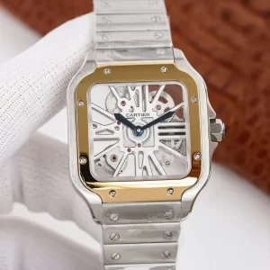 CARTIER SANTOS de Cartier skeleton watch