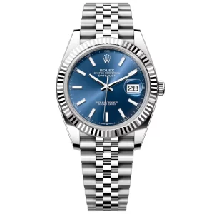 Rolex Datejust 41 Oyster, 41 mm, Oystersteel and white gold Reference 126334