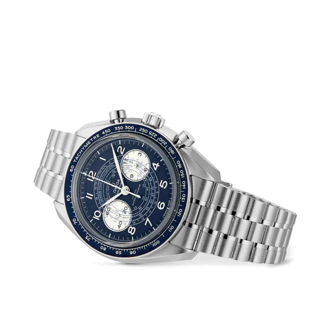OMEGA Speedmaster Chronoscope 43mm Blue Dial Men's Chronograph Bracelet Watch - Image 5