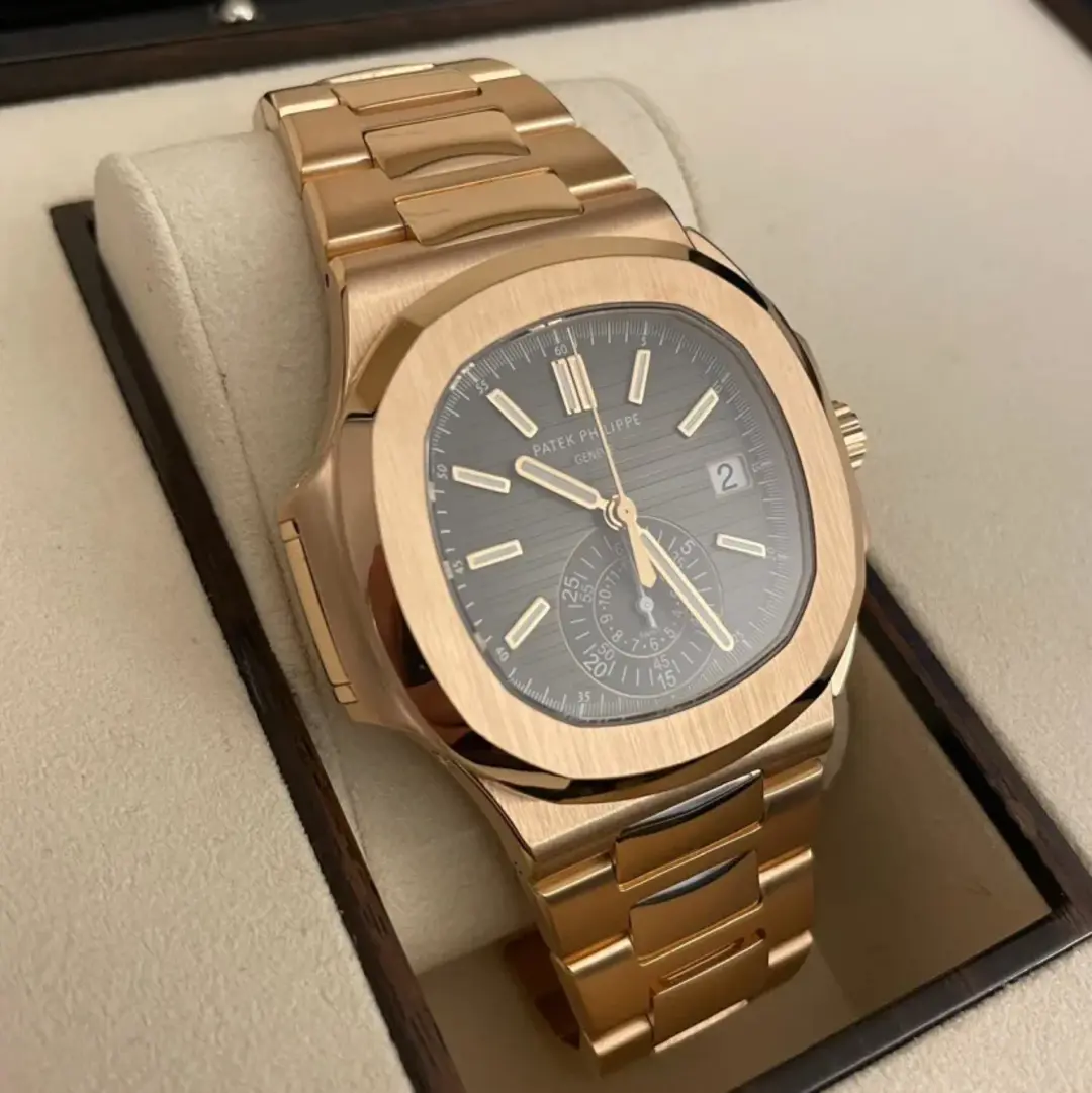 PATEK PHILIPPE NAUTILUS FLYBACK CHRONOGRAPH DATE 40.5MM - Image 5