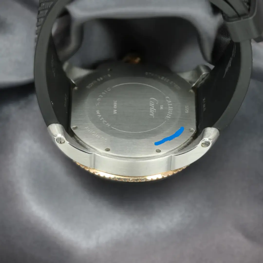 CARTIER Calibre Rose Gold Mix Black 42mm - Image 8