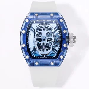 RICHARD MILLE RM 052 Tourbillon Skull blue