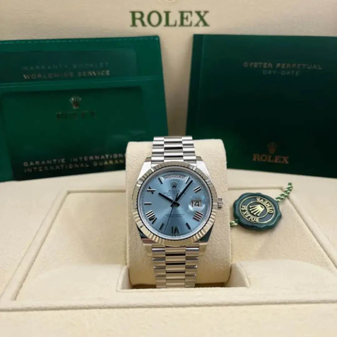Rolex DAY-DATE Oyster, 40 mm, platinum M228236-0012 - Image 8