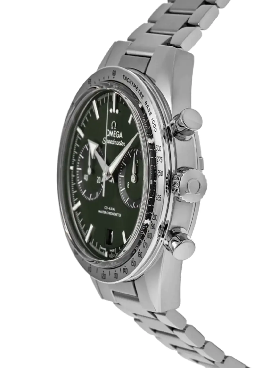OMEGA Speedmaster '57 40.5mm Green Dial Chronograph Bracelet Watch - Image 4