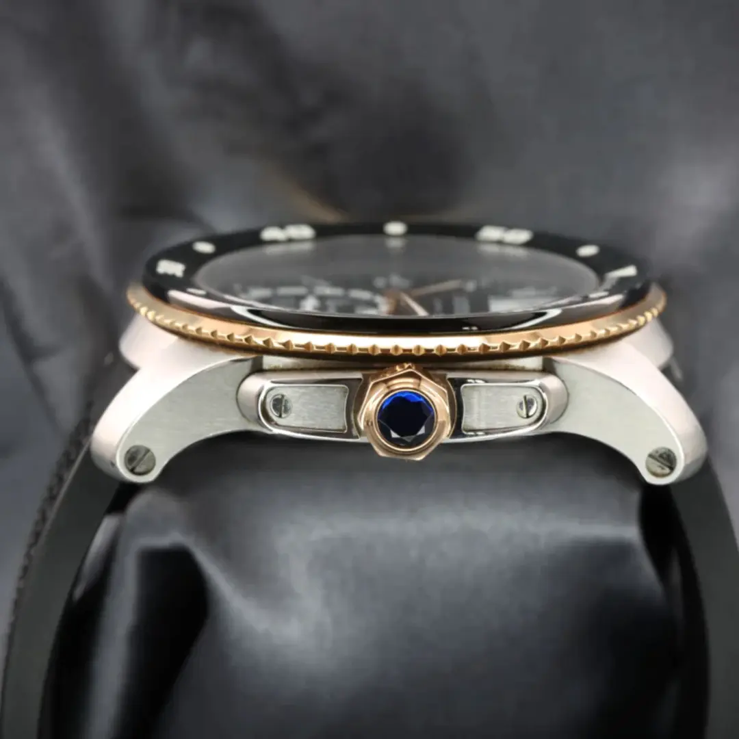 CARTIER Calibre Rose Gold Mix Black 42mm - Image 5