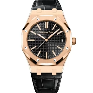 Audemars Piguet Royal Oak Black Dial Pink Gold Watch15510OR.0O.D002CR.02