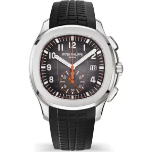 c4f8d9365aee4b4f95cd7ce811626b6d PATEK PHILIPPE Aquanaut 5968A-001 Black Dial Chronograph 42.2 mm