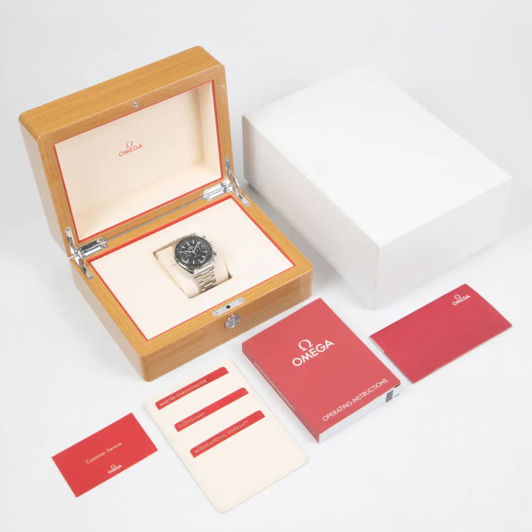 OMEGA Speedmaster Racing 44.25mm Black Dial Men's Bracelet Watch - Image 7