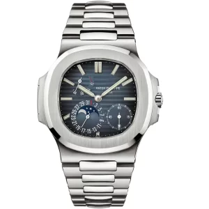 PATEK PHILIPPE NAUTILUS 5712/1A-001 Blue Dial Moon Phases Steel 40MM