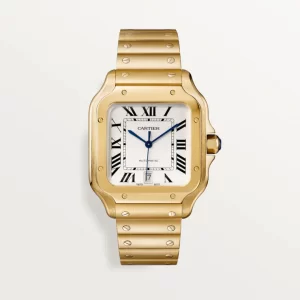 CARTIER SANTOS Gold 35mm