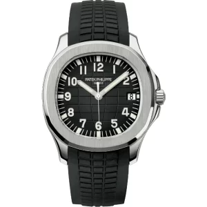 d782ba3f0d8e428bb2ba157a2a4192d8 PATEK PHILIPPE Aquanaut 5167A-001 Black Dial 40mm