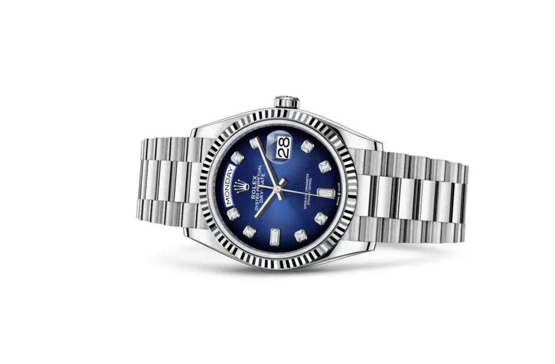 Rolex DAY-DATE Oyster, 36 mm, white gold M128239-0023 - Image 2