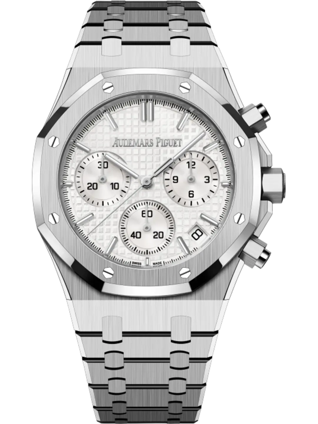 ROYAL OAK Silver-Toned Dial CHRONOGRAPH 41mm