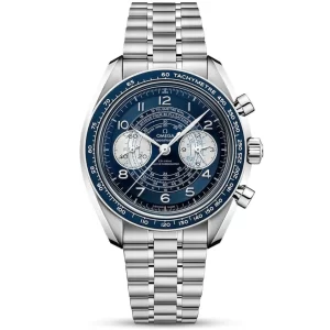 OMEGA Speedmaster Chronoscope 43mm Blue Dial Men's Chronograph Bracelet Watch
