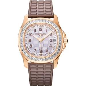 fca5343a1d72423cbd83055dd6cc0bc2 PATEK PHILIPPE AQUANAUT LUCE HAUTE JOAILLERIE 35.6MM